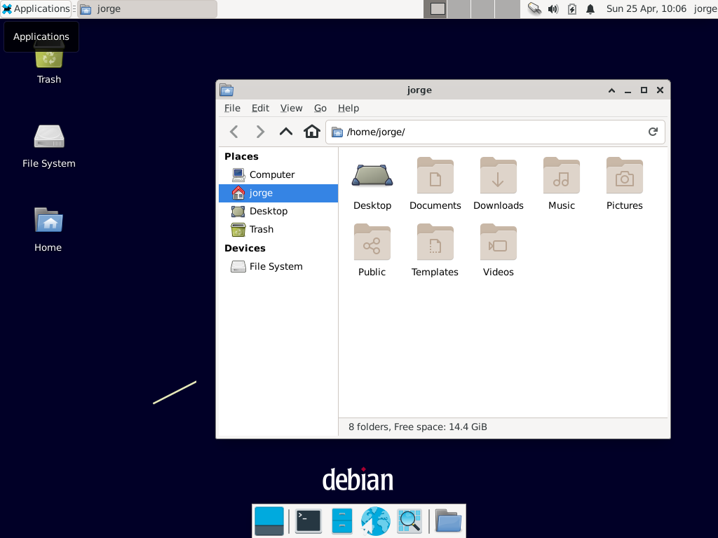 Desktop Xfce